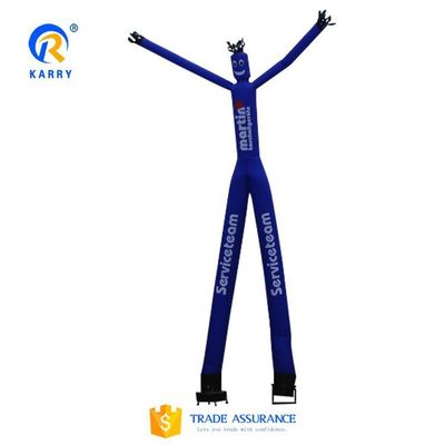 Mini cartoni animati Sky Air Dancer Modello gonfiabile Pubblicità Dancing Air Man