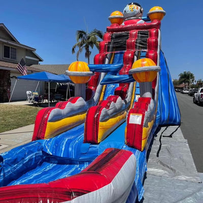 Intrattenimento all' interno e all' esterno Slide idraulico in PVC con bambini Spazzola piscina divertimento