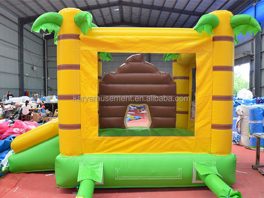 CE/EN71/EN14960 Certificato Piccole dimensioni Jungle Cartoon Monkey Bouncy Castle per bambini