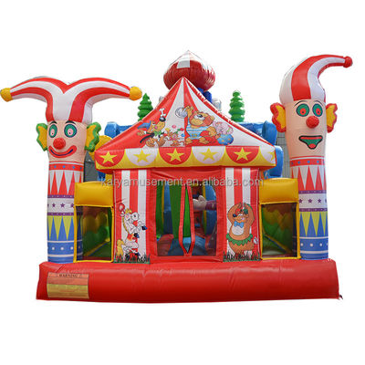 14 anni fa Unisex Ultimo PVC Circo gonfiabile Castello con scivolo N Slide City Party