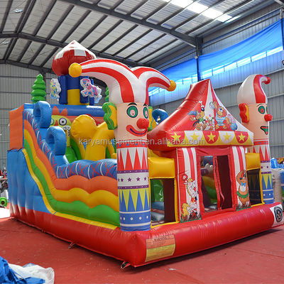 14 anni fa Unisex Ultimo PVC Circo gonfiabile Castello con scivolo N Slide City Party
