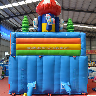 14 anni fa Unisex Ultimo PVC Circo gonfiabile Castello con scivolo N Slide City Party