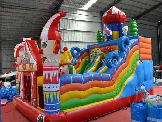 14 anni fa Unisex Ultimo PVC Circo gonfiabile Castello con scivolo N Slide City Party