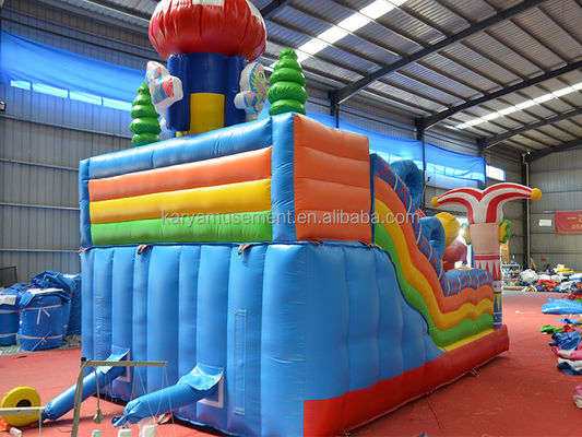 14 anni fa Unisex Ultimo PVC Circo gonfiabile Castello con scivolo N Slide City Party