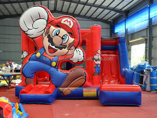 Personalizzare accettazione rosso Parco giochi castello gonfiabile per bambini salto casa salto