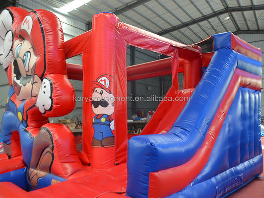 Personalizzare accettazione rosso Parco giochi castello gonfiabile per bambini salto casa salto
