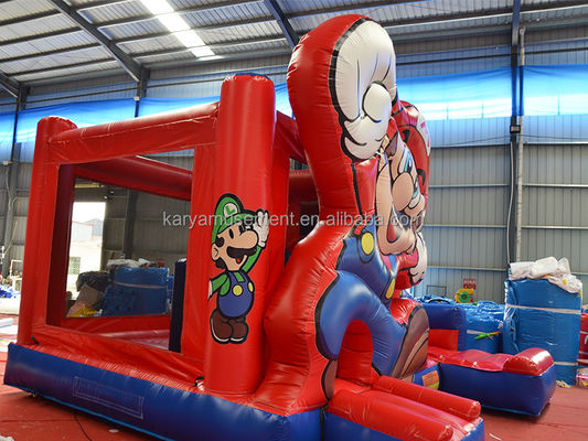 Personalizzare accettazione rosso Parco giochi castello gonfiabile per bambini salto casa salto