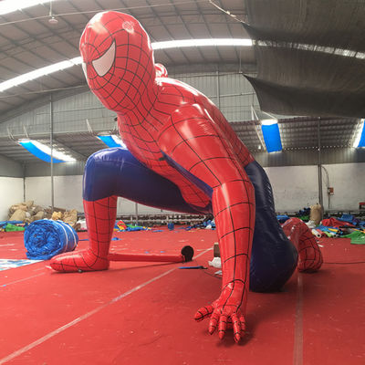 Personalizzato Colorato Marvel Superhero gonfiabile Spider Man Materiale pubblicitario in PVC