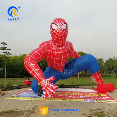 Personalizzato Colorato Marvel Superhero gonfiabile Spider Man Materiale pubblicitario in PVC