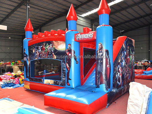 Divertimento per bambini all'aperto o all'interno A-avengers gonfiabile Castello salto Salto castello