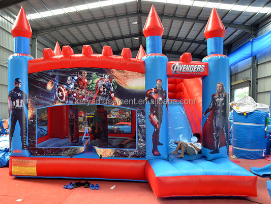 Divertimento per bambini all'aperto o all'interno A-avengers gonfiabile Castello salto Salto castello