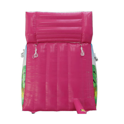 Noleggio commerciale PVC piccolo scivolo gonfiabile rosa con certificazione CE/EN71/EN14960