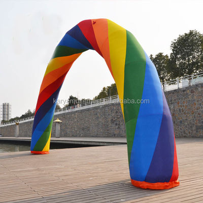 Eventi aziendali personalizzati Arco gonfiabile all'aperto con pubblicità a tema delfino
