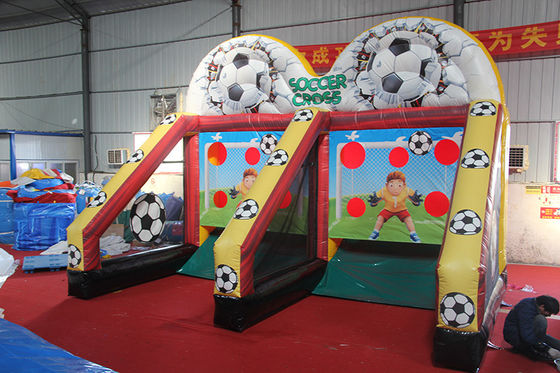 Gioco di calcio gonfiabile Colore Interattivo Sport Shooting Carnevale Gioco per lo sport