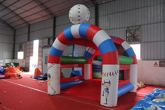 Gamma d'età 14 anni in su Baseball gonfiabile Cage battuta Gioco di tiro con lancio veloce