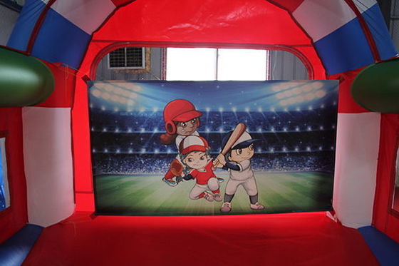 Gamma d'età 14 anni in su Baseball gonfiabile Cage battuta Gioco di tiro con lancio veloce
