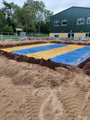 Commerciale PVC gonfiabile nuvola salta colorato salto cuscino pad per bambini e adulti