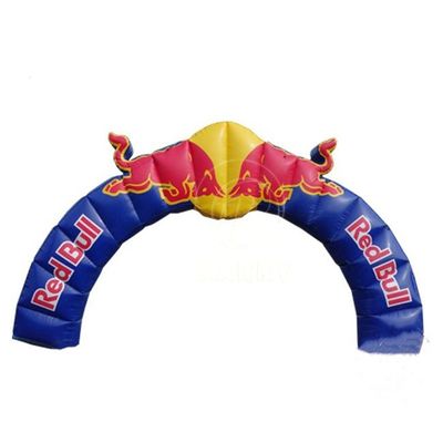 Arco gonfiabile neutro per genere Red Bull Pubblicità con gonfiabili in PVC