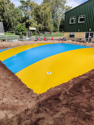 Commerciale PVC gonfiabile nuvola salta colorato salto cuscino pad per bambini e adulti