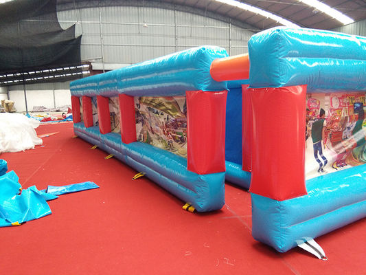 Parco giochi esterno unisex labirinto gonfiabile per attività sportive di team building