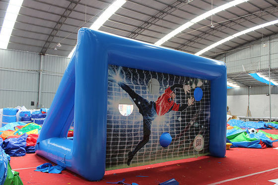 Gioco a calcio gonfiabile per giochi sportivi Gioco a penalità gonfiabile in PVC