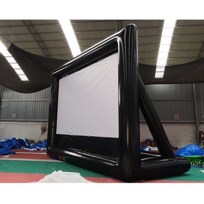 EN71/CE Certificato Super Fun Inflatabile Castello Film Screen per la pubblicità all'aperto