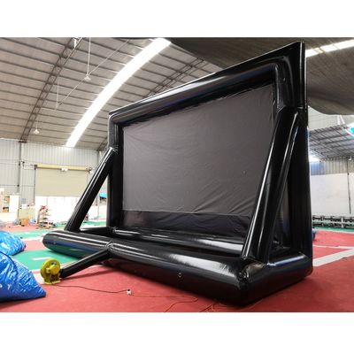 EN71/CE Certificato Super Fun Inflatabile Castello Film Screen per la pubblicità all'aperto