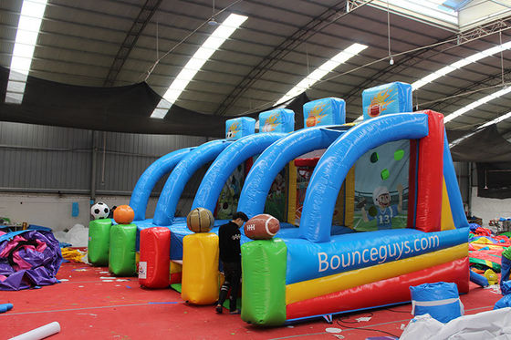Carnival Inflatable Sport Game Inflatable Basketball Shooting Game