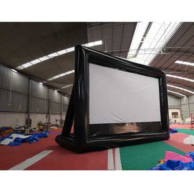 EN71/CE Certificato Super Fun Inflatabile Castello Film Screen per la pubblicità all'aperto