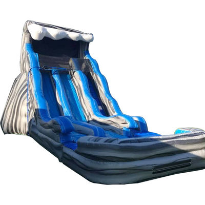 Intrattenimento all'aria aperta doppio scivolo n scivolo scivolo gonfiabile per piscina per parco acquatico