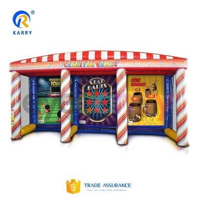 Giocattoli gonfiabili per carnevale Giochi interattivi all'aperto con soffiatore e accessori di riparazione CE