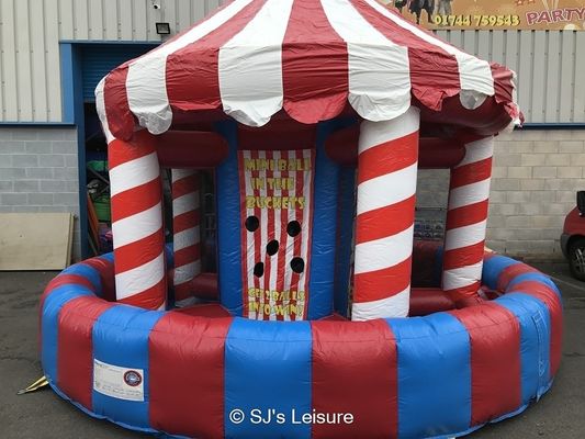 Giocattoli gonfiabili per carnevale Giochi interattivi all'aperto con soffiatore e accessori di riparazione CE