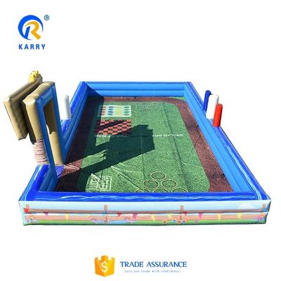 Via di spedizione Sapone gonfiabile usato Campo da calcio/basketball per parco giochi all'aperto
