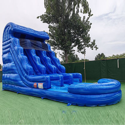 Parco acquatico PVC gonfiabile doppio scivolo N scivolo con piscina salto retro scivolo acquatico