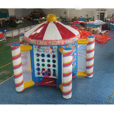 Giochi sportivi interattivi Giant 5 in 1 Gioco di carnevale gonfiabile per divertimento all'aperto e all'interno