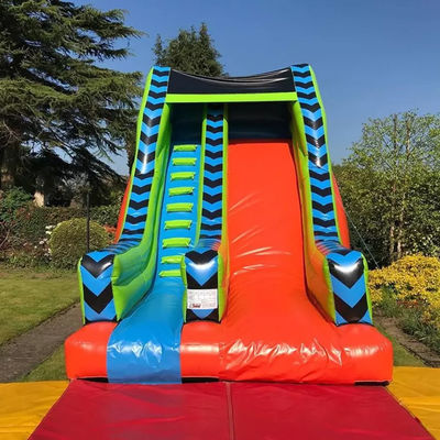 Parchi acquatici Commerciale PVC TOXIC DROP MEGA Slide gonfiabile per gonfiabile asciutto o bagnato
