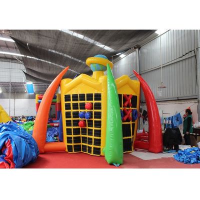 Unisex PORTABLE Carnevale gonfiabile 5 in 1 Gioco Calcio/Basketball Sport interattivi