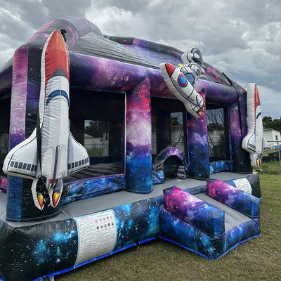 Blower Pretty Good Kids Party Astronauta Castello Nave spaziale Casa gonfiabile