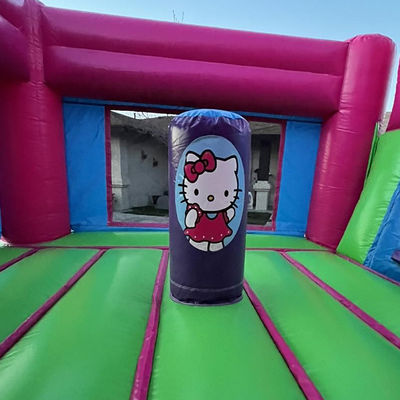 Slide di casa gonfiabile in pvc con certificato CE/EN71/EN14960