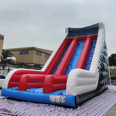 Intrattenimento all'aria aperta Must-Have Red Spiderman Slide gonfiabile secco con 2 scale