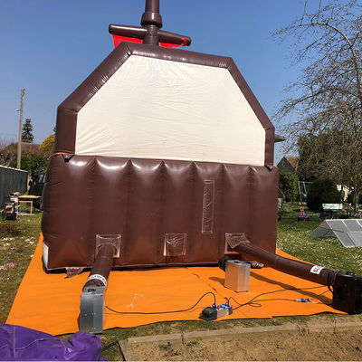 Personalizzare accettabile durevole tema nave pirata casa gonfiabile rimbalzo per bambini festa
