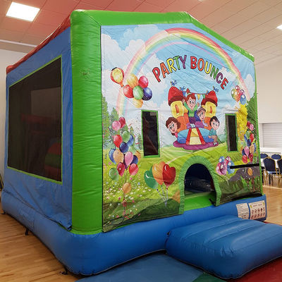 Unisex Piccolo PVC impermeabile gonfiabile Bouncy Jumping Castello Bounce House con scivolo