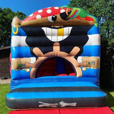 Versione Q personalizzata Capitano Pirata Casa di rimbalzo Castello per divertimento unisex all' interno e all' esterno