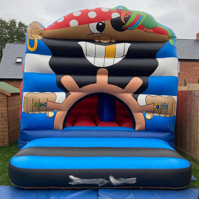Versione Q personalizzata Capitano Pirata Casa di rimbalzo Castello per divertimento unisex all' interno e all' esterno