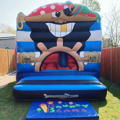 Versione Q personalizzata Capitano Pirata Casa di rimbalzo Castello per divertimento unisex all' interno e all' esterno