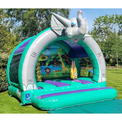 Unisex Commercial PVC Inflatabile Trampolino Castello Elefante Casa di rimbalzo per noleggio di festa