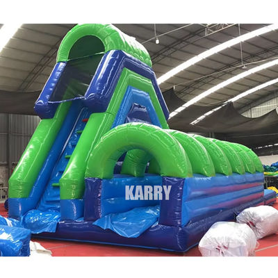 Affitti per feste Affari Slide gonfiabile a palma con piscina Slide lungo