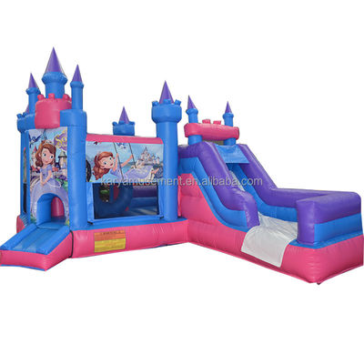 Caratteristiche PORTABLE Bambini Castello Naughty Casa gonfiabile a rimbalzo con scivolo e piscina