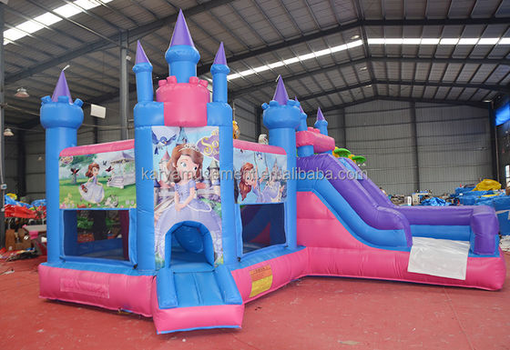 Caratteristiche PORTABLE Bambini Castello Naughty Casa gonfiabile a rimbalzo con scivolo e piscina