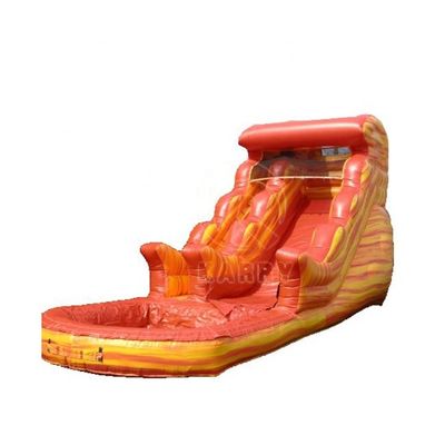 Capacità massima 100-500 kg Slide idraulico gonfiabile in PVC per attività commerciali per bambini